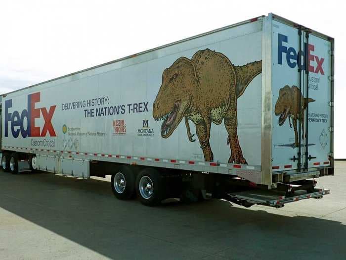 How To Move A Giant Dinosaur Across The Country
