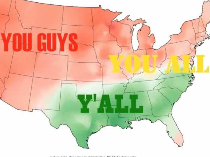 9 Maps That Show How Americans Speak In Different Regions