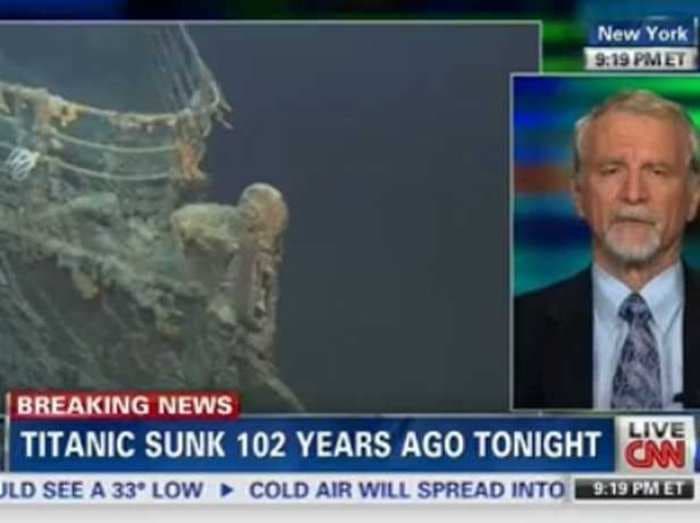 CNN Used A Breaking News Banner On The Sinking Of The Titanic