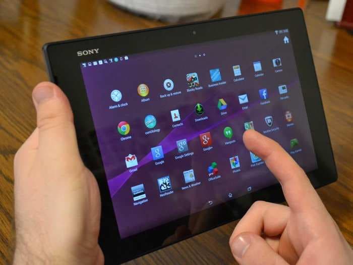 REVIEW: Sony's New Tablet Is Thinner And Lighter Than The iPad Air, And Android Fans Will Love It