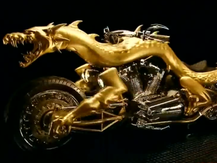 This Insane 'Dragon Bike' Was Made For A Chinese Client Using 3D Printing