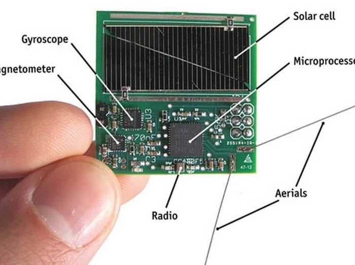 Here's A Picture Of The Smallest Earth-Orbiting Satellite Ever 