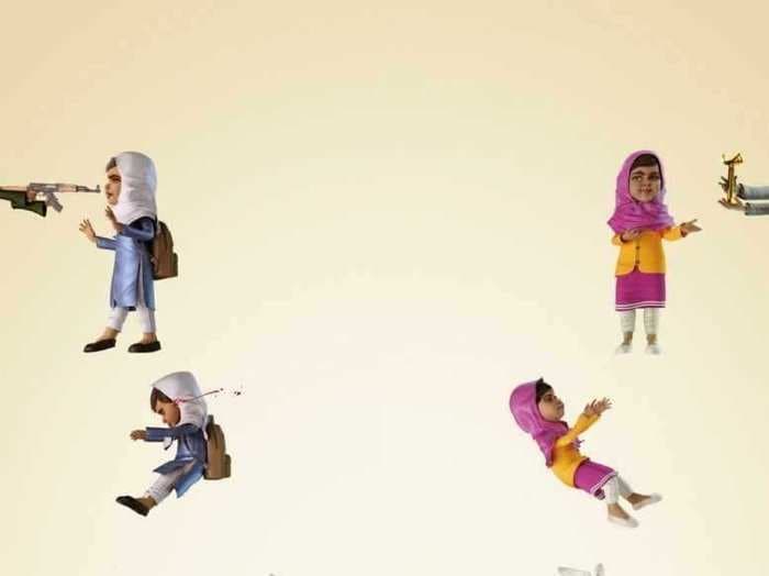 An Indian Company Is Using A Cartoon Of The Shooting Of A 14-Year-Old Girl To Sell Mattresses