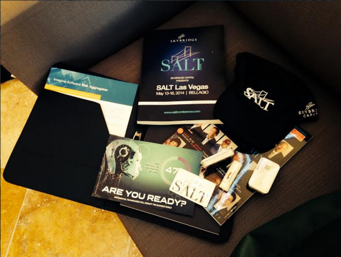 The Biggest Hedge Fund Conference Of The Year Just Kicked Off In Vegas - Here's What's In The Swag Bag