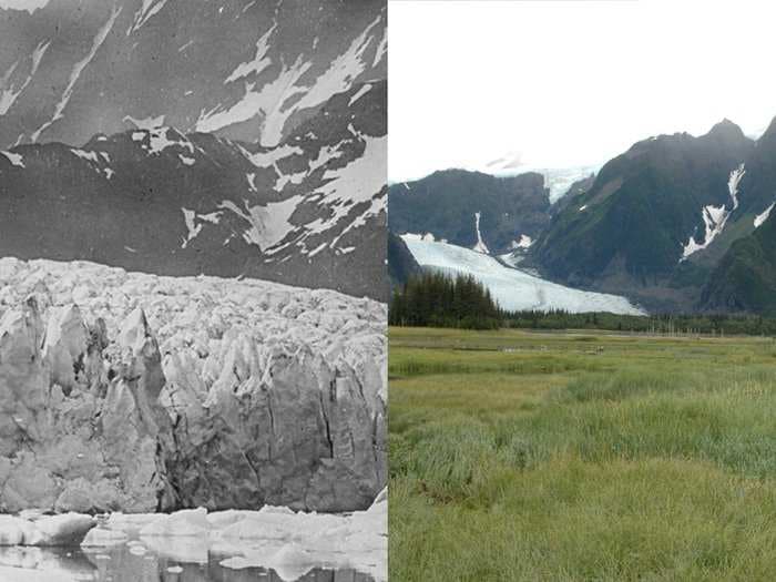 BEFORE AND AFTER: Photos Show How Climate Change Is Already Melting The World's Glaciers