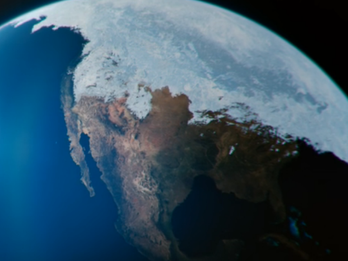 A Terrifying GIF Of An Ice Age Ripping Through The US