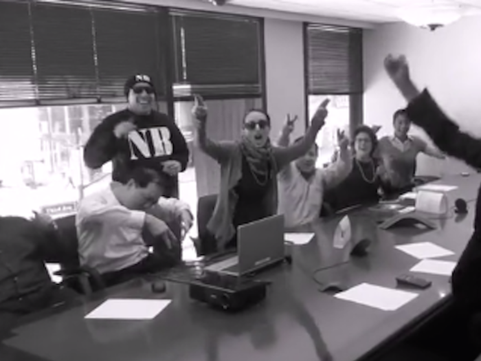 Employees At Major Fund Management Company Made A Video Of Themselves Rapping