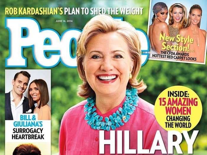 People Magazine Just Shot Down The Latest Rumor About Hillary's Health