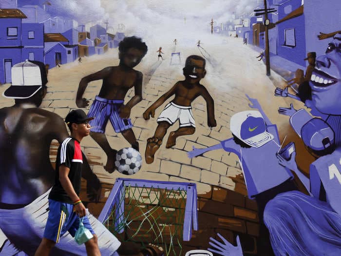 Rio Has Been Overtaken By This Incredible World Cup-Inspired Street Art