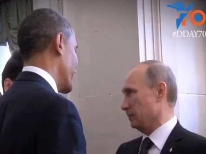 BODY LANGUAGE EXPERT: Putin Appeared 'Agitated' During Meeting With Obama