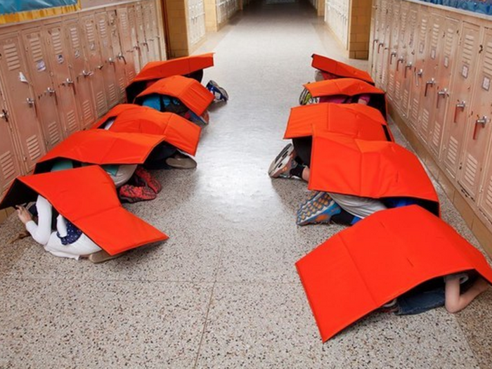 Now You Can Buy A Bulletproof Blanket Specifically Made For Kids To Use During School Shootings