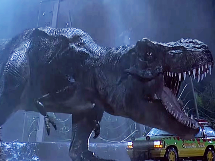 Here's What 'Jurassic Park' Looked Like Before CGI