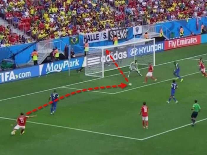 How Switzerland Scored The Most Dramatic Goal Of The World Cup So Far