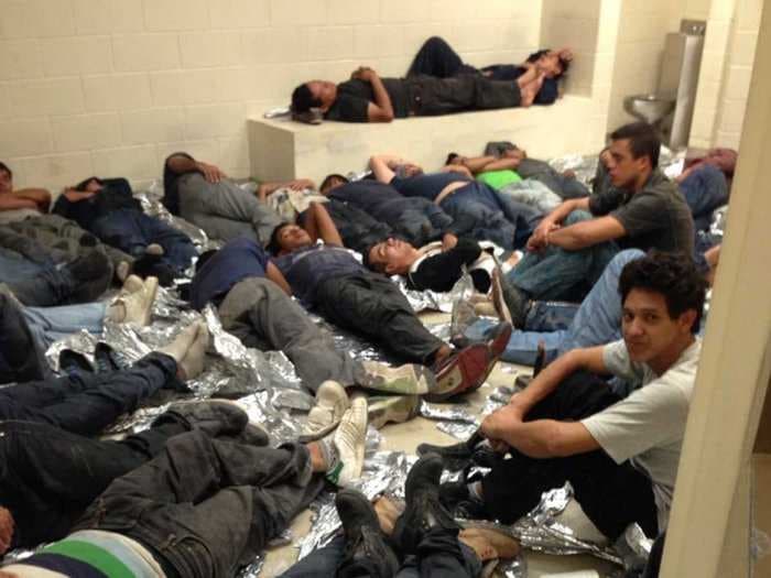 Sickening Photos Of The Humanitarian Crisis At US Border Detention Centers