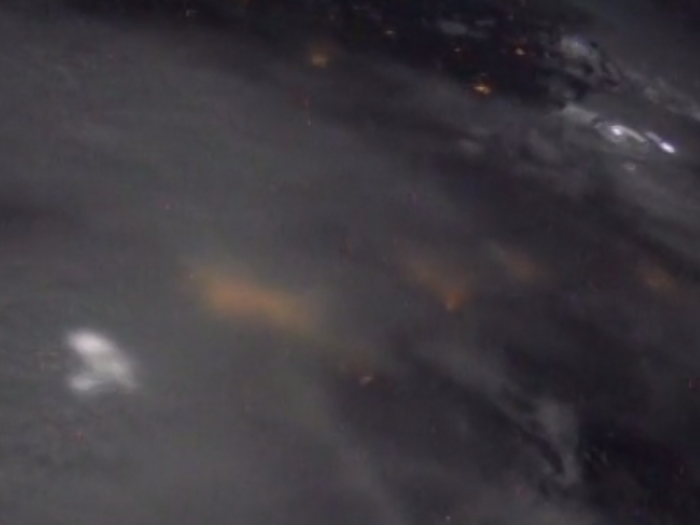 Astronaut's Vine Shows A Houston Lightning Storm From Space
