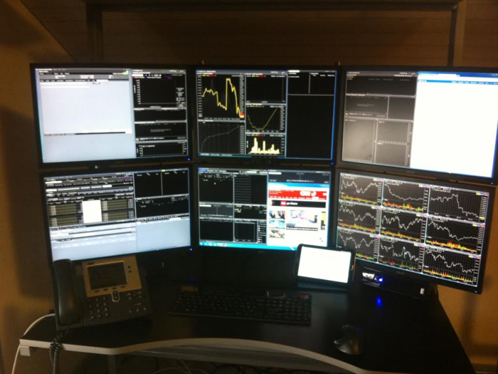 14 Badass Trading Desk Setups From Around The World