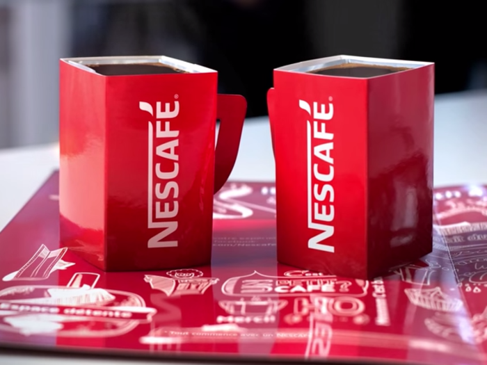 Nescafe Makes The Morning Commute A Little Less Lonely With Pop-Up Coffee Mugs [THE BRIEF]