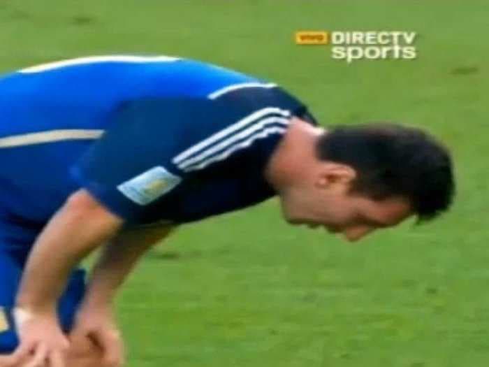 Lionel Messi Keeps Throwing Up During Matches, And No One Can Figure Out Why