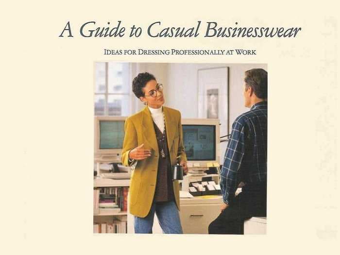 How Levi's Helped Define 'Business Casual' In America With A 1992 Ad Campaign