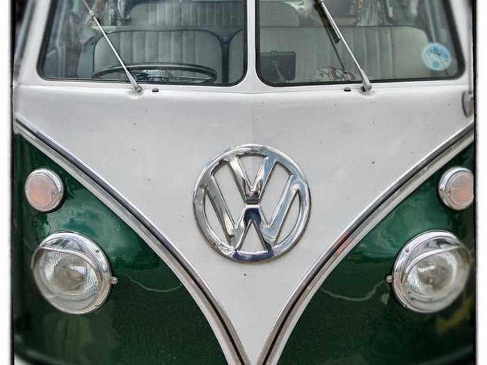 Just Look At All These Happy People And Their VW Buses