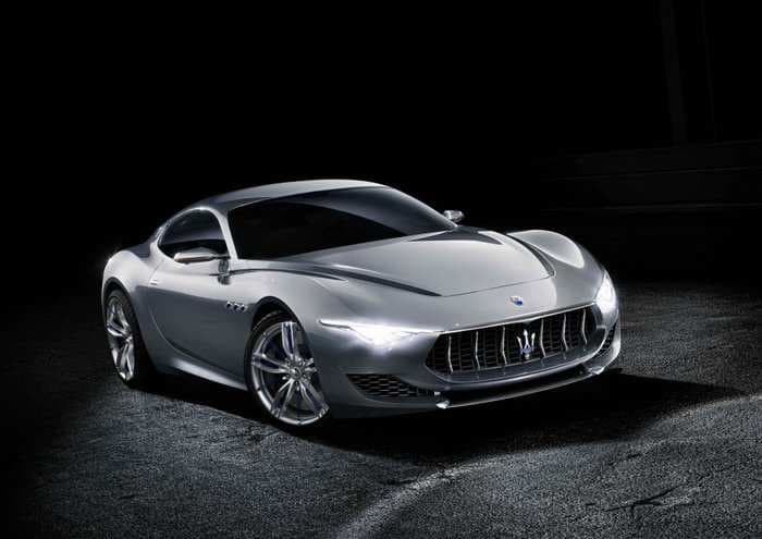 The Front Of This Maserati Concept Car Is Pure Aggression