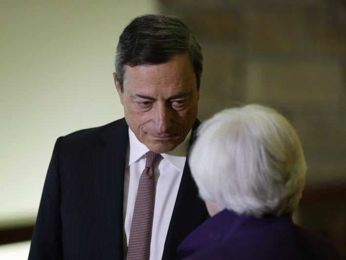 Mario Draghi Gave A Big Speech On Friday - But The Most Crucial Part Wasn't In The Original Text