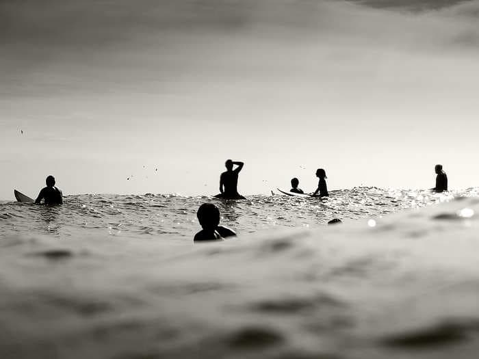 Stunning Black-And-White Photos Show Texas's Surprisingly Large And Vibrant Surf Culture