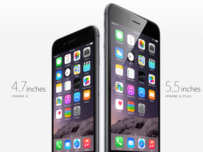 Here's Are The Key Difference Between The iPhone 6 And The iPhone 6 Plus