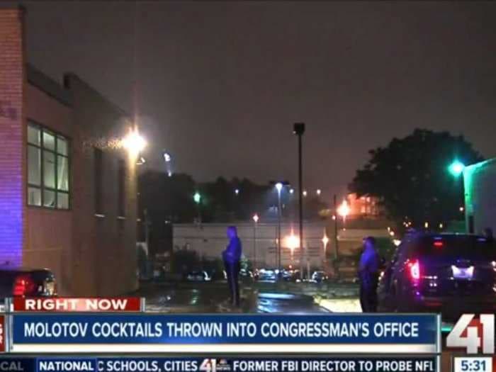 REPORT: Molotov Cocktails Thrown At Congressman's District Office