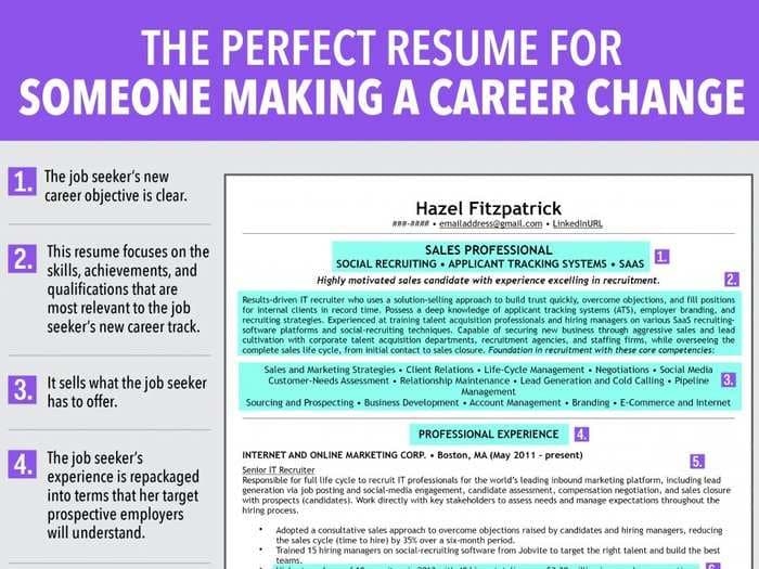 7 Reasons This Is An Ideal Resume For Someone Making A Career Change