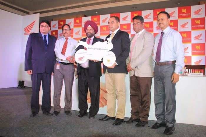 Honda India To Woo Customers
Through Easy Retail Loans; Ties-Up With PNB<b></b>