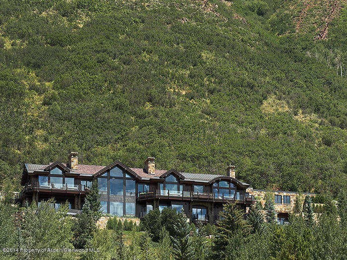 HOUSE OF THE DAY: A Mansion On Aspen's 'Billionaire Mountain' Is On Sale For $65 Million 