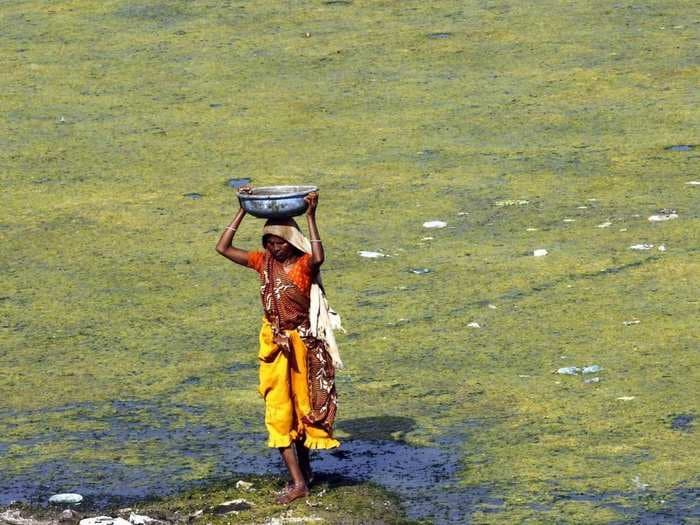Shocking Photos Show Terrible Pollution In India's Rivers