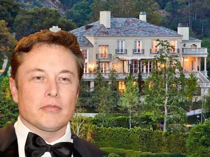 Take A Tour Of Elon Musk's $17-Million Bel Air Mansion