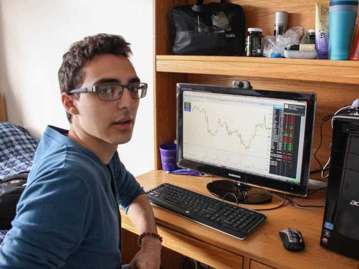 We Spent A Day With The 18-Year-Old Wunderkind Who's Starting A Hedge Fund In His Dorm Room