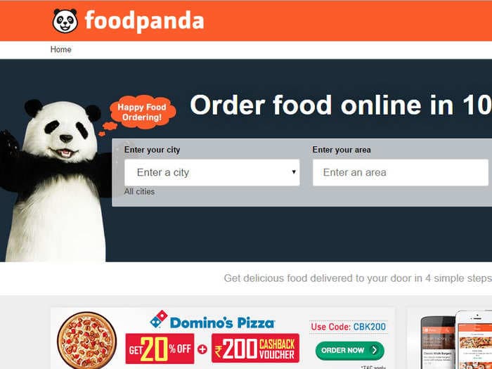 FoodPanda Buys Food Delivery Website Tasty Khana In India