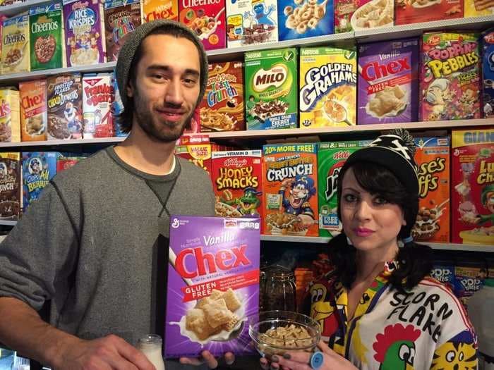 Have A Look Inside The UK's First Breakfast Cereal Cafe