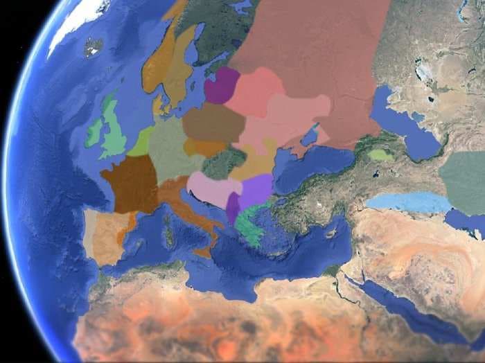 This Animated Map Shows How European Languages Evolved 