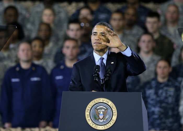 Obama Just Made An Awkward Joke About The Military And Santa 