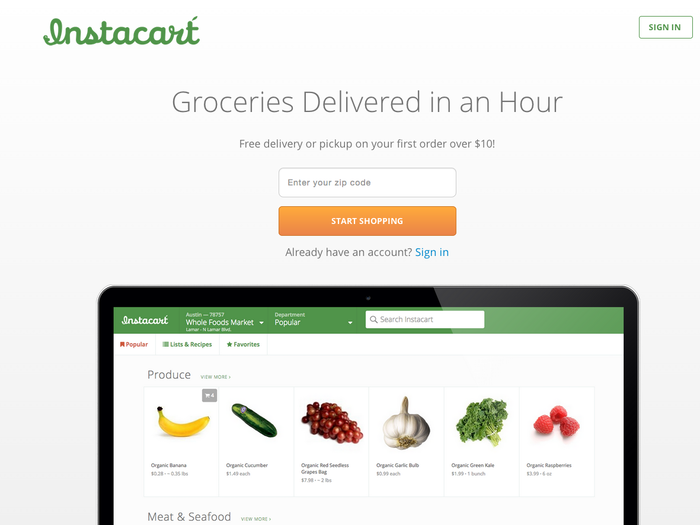 After Trying $2 Billion Grocery Startup Instacart, I'd Rather Just Go To The Store