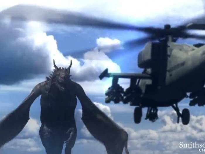 Here's Who Would Win In An Epic Battle Between An Apache Helicopter And A Dragon