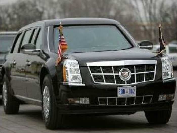 A Sneak Peek Into Obama's Armoured Cadillac One