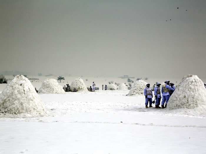 Extreme Pictures Of Turkish Special Forces Training In The Snow