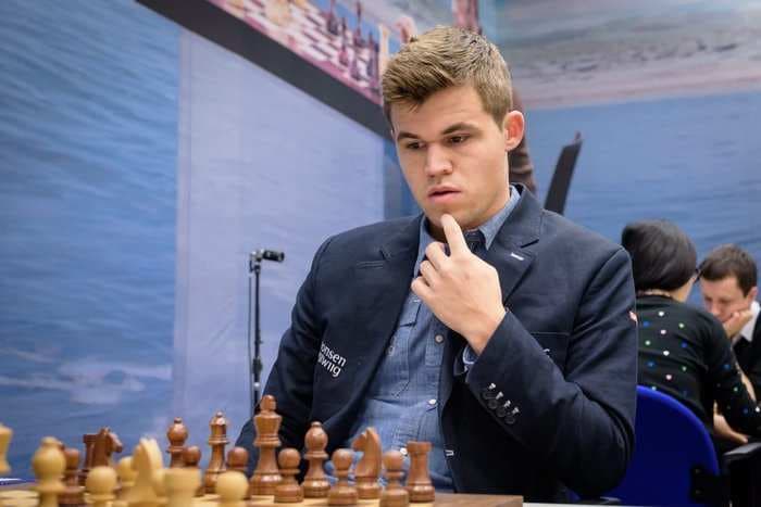 This is what happens when Magnus Carlsen takes on his closest rival in chess