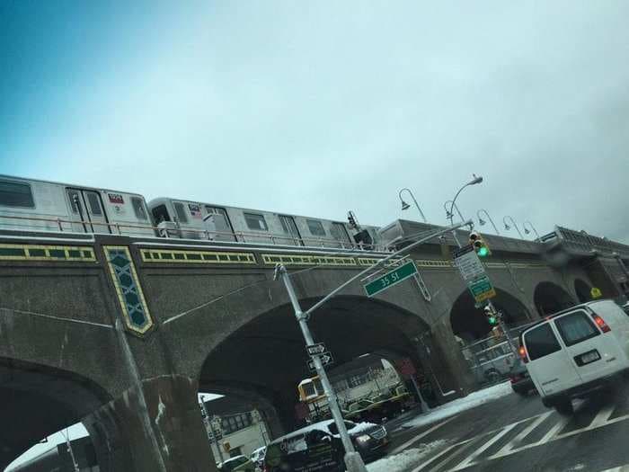 Passengers trapped on New York subway for hours after trains shut down because of ice