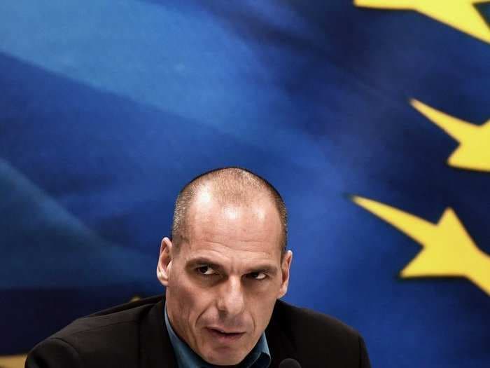 Greek finance minister responds to the surprise ECB announcement that crashed Greek stocks