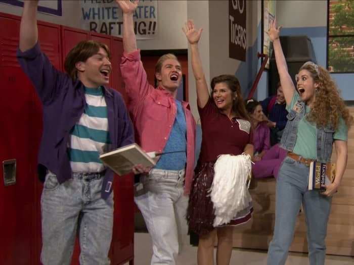 Jimmy Fallon assembled the cast of 'Saved by The Bell' for an epic reunion
