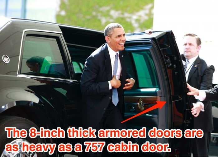 There is no car like the president's armored limo - aka 'The Beast'