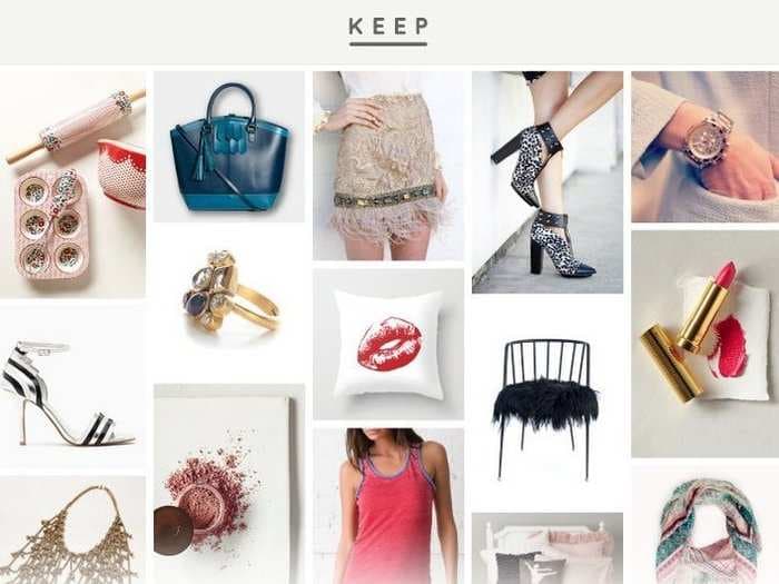 Shopping cart app Keep is making a play for angry Pinterest users