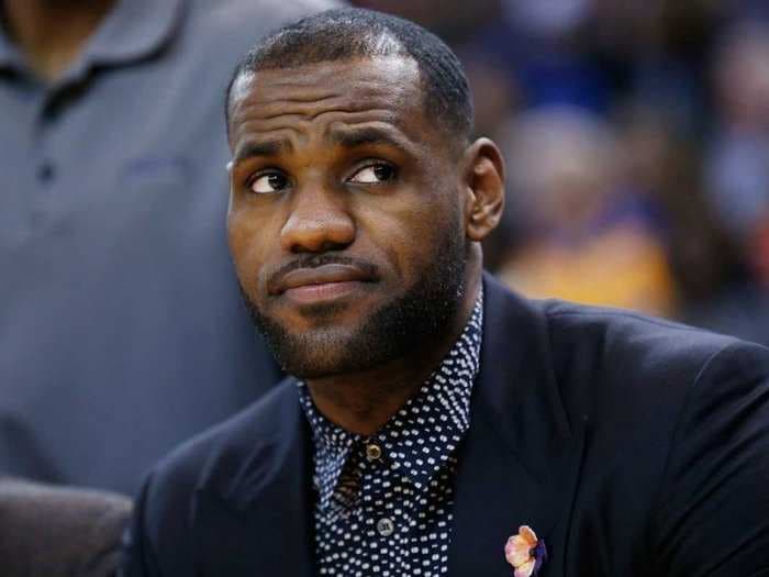 Here's a glimpse inside the 'immaculate' office of LeBron James
